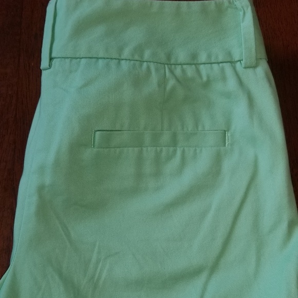 Ann Taylor Loft Seafoam Green Shorts - Picture 2 of 3